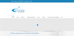 Desktop Screenshot of cirrus-systems.co.uk